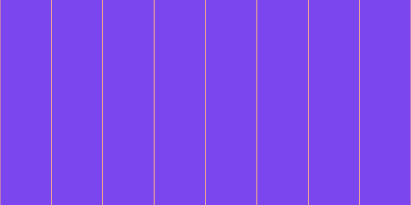 #7b46ee, #eba393 vertical lines, two pixels wide, ninety-eight pixels apart