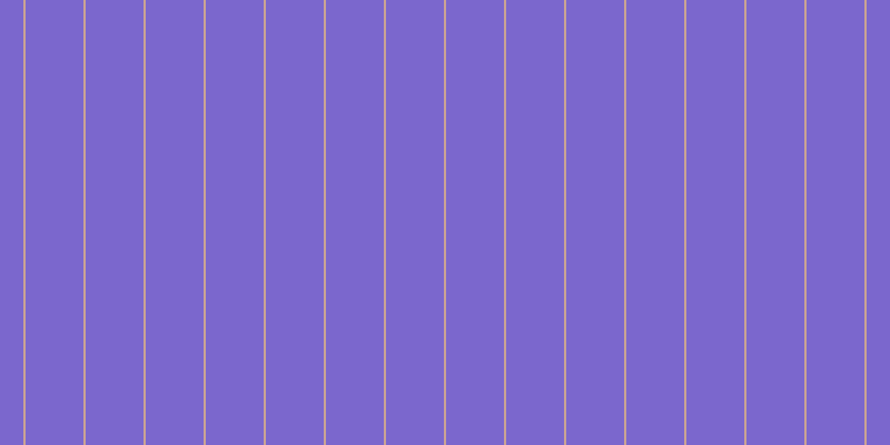 #7b67cd, #caa393 vertical lines, two pixels wide, fifty-two pixels apart
