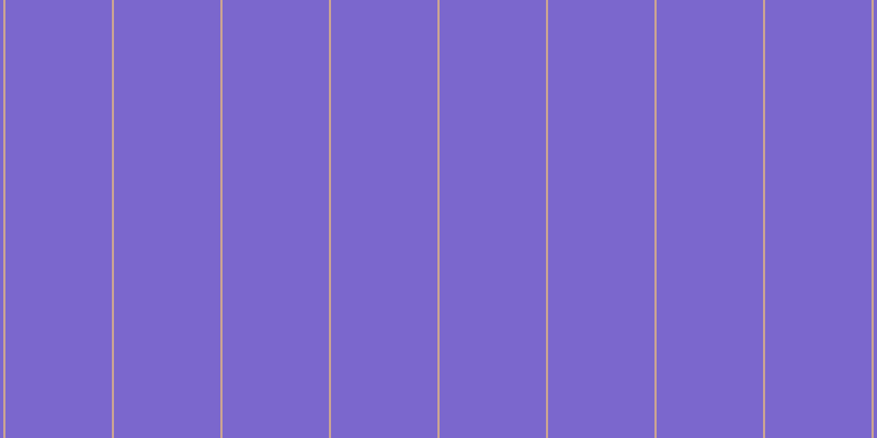 #7b67cd, #caa393 vertical lines, two pixels wide, ninety-seven pixels apart