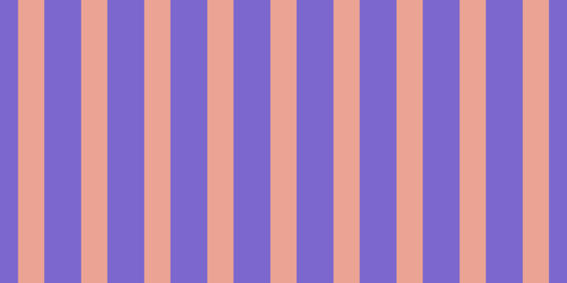 #7b67cd, #eba393 vertical lines, thirty-seven pixels wide, fifty-two pixels apart