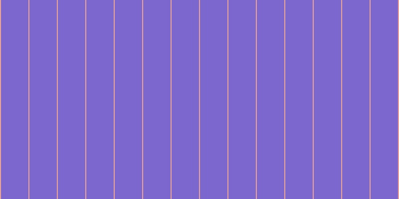 #7b67cd, #eba393 vertical lines, two pixels wide, fifty-five pixels apart