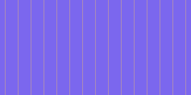 #7b67ee, #caa393 vertical lines, two pixels wide, fifty-two pixels apart