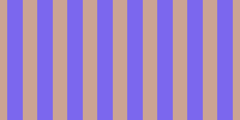 #7b67ee, #caa393 vertical lines, forty-eight pixels wide, fifty-two pixels apart