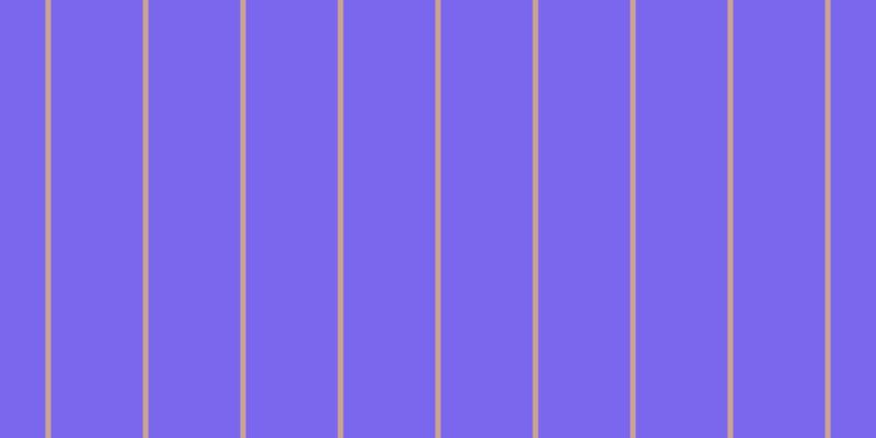 #7b67ee, #caa393 vertical lines, five pixels wide, eighty-four pixels apart