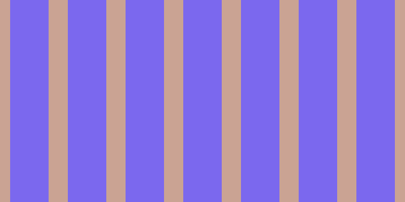 Medium slate blue, #caa393 vertical lines, thirty-eight pixels wide, seventy-six pixels apart