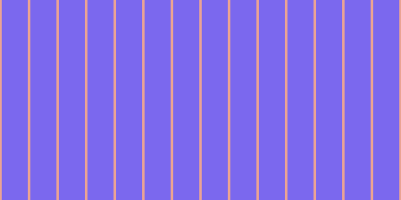 Medium slate blue, #eba393 vertical lines, five pixels wide, fifty-two pixels apart