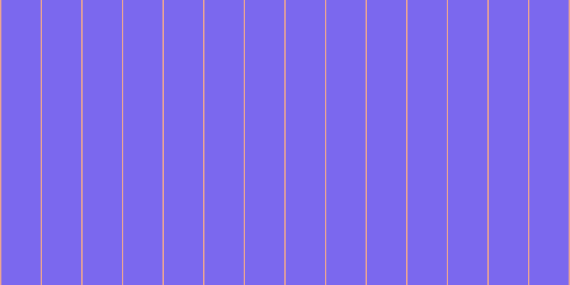 Medium slate blue, #eba393 vertical lines, two pixels wide, fifty-five pixels apart