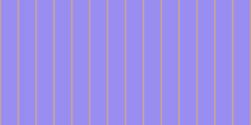 Medium slate blue (75%), #caa393 vertical lines, five pixels wide, fifty-two pixels apart