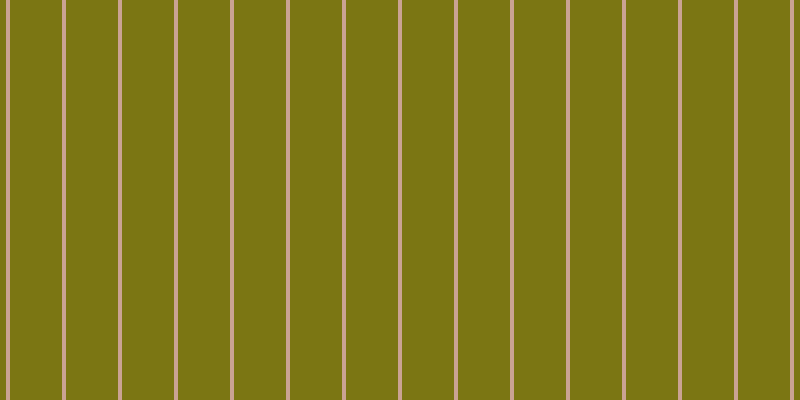 #7b7613, #caa393 vertical lines, four pixels wide, fifty-two pixels apart