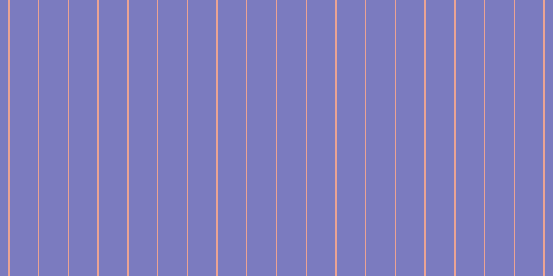 #7b7bbf, #eba393 vertical lines, two pixels wide, forty-one pixels apart