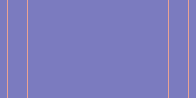 #7b7bbf, #eba393 vertical lines, two pixels wide, eighty pixels apart