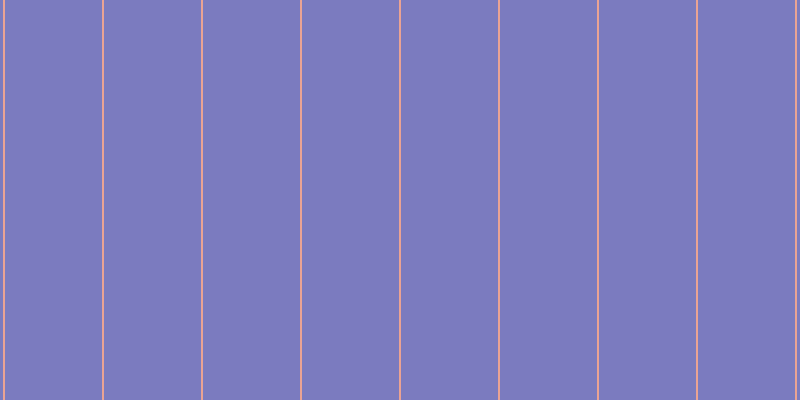 #7b7bbf, #eba393 vertical lines, two pixels wide, ninety-seven pixels apart