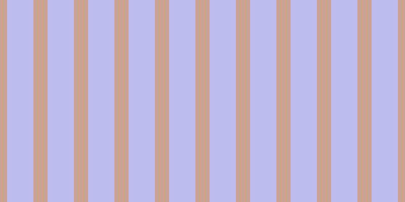 #7b7be0 (50%), #caa393 vertical lines, twenty-eight pixels wide, fifty-two pixels apart