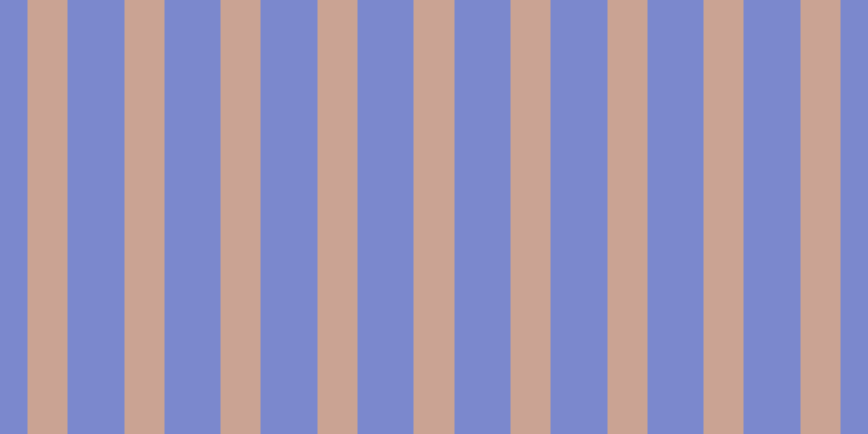 #7b88cd, #caa393 vertical lines, thirty-seven pixels wide, fifty-two pixels apart