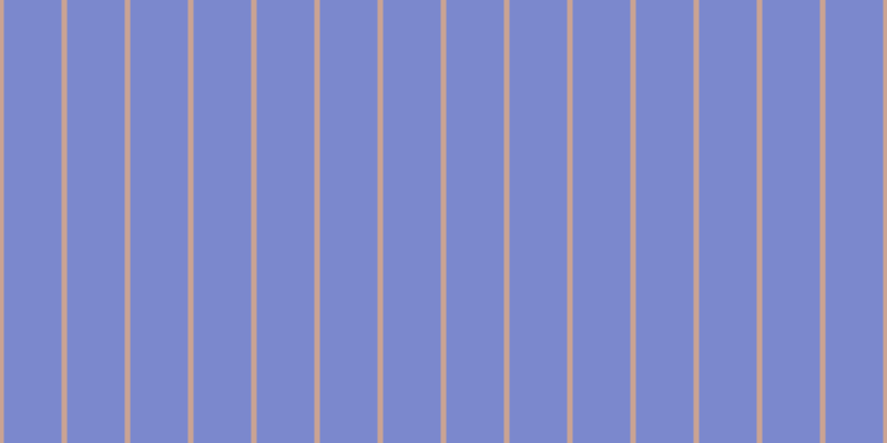 #7b88cd, #caa393 vertical lines, five pixels wide, fifty-two pixels apart