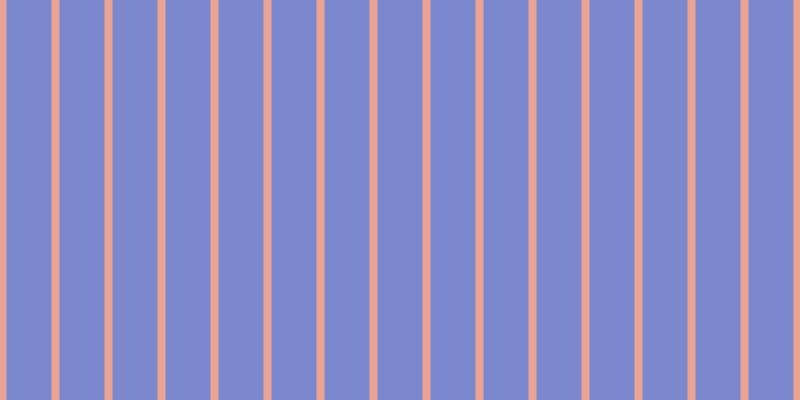 #7b88cd, #eba393 vertical lines, eight pixels wide, forty-five pixels apart