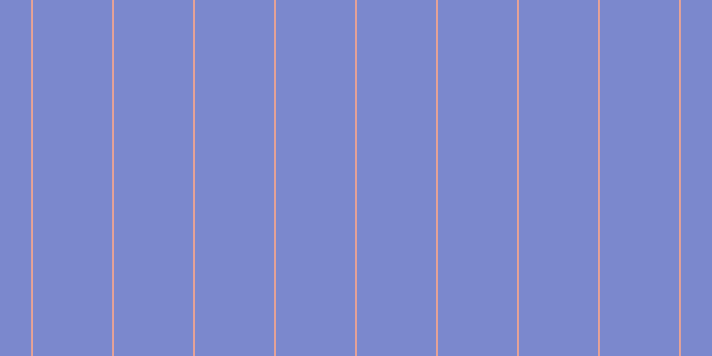 #7b88cd, #eba393 vertical lines, two pixels wide, eighty-nine pixels apart