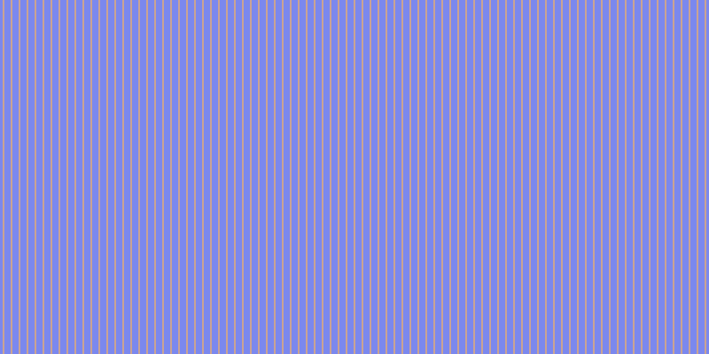 #7b88ee, #caa393 vertical lines, two pixels wide, seven pixels apart