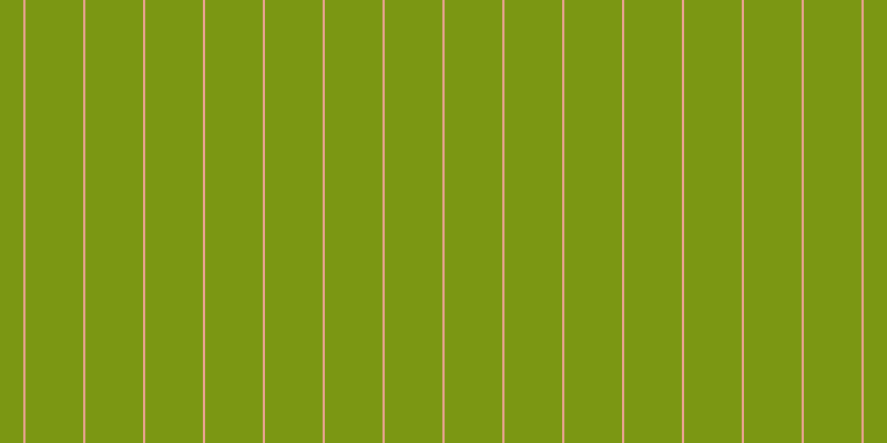 #7b9713, #eba393 vertical lines, two pixels wide, fifty-two pixels apart