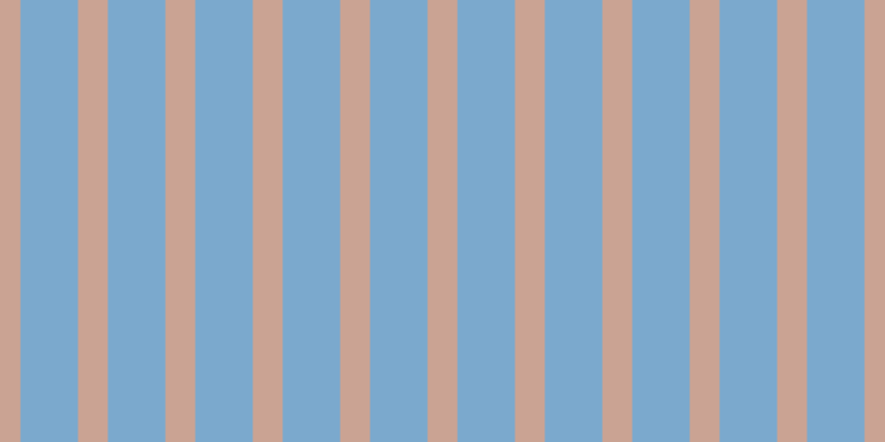 #7ba9cd, #caa393 vertical lines, twenty-seven pixels wide, fifty-two pixels apart
