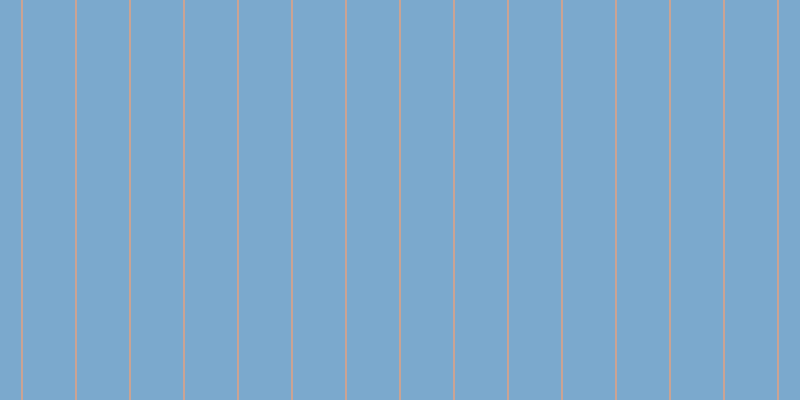 #7ba9cd, #caa393 vertical lines, two pixels wide, fifty-two pixels apart