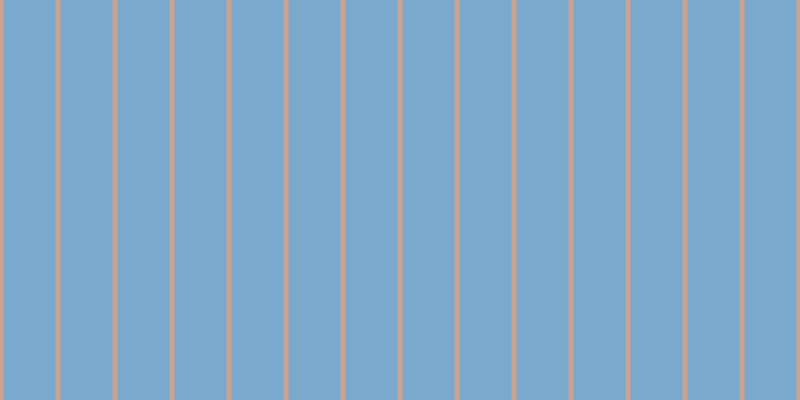 #7ba9cd, #caa393 vertical lines, five pixels wide, fifty-two pixels apart