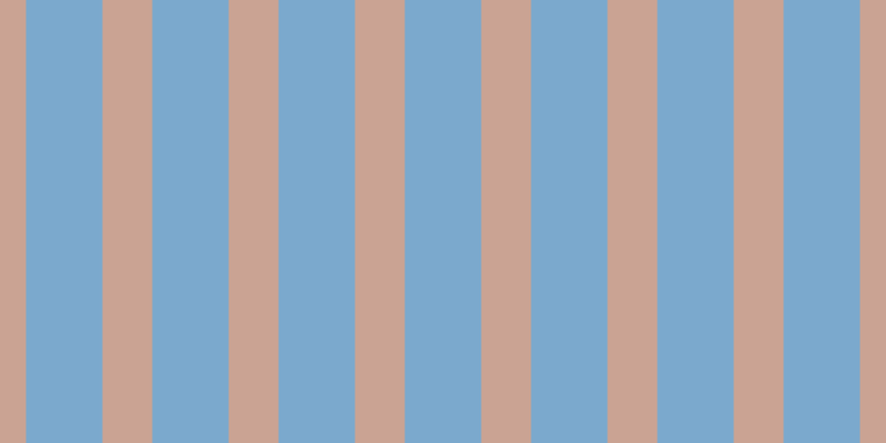 #7ba9cd, #caa393 vertical lines, forty-five pixels wide, sixty-nine pixels apart