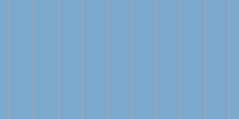 #7ba9cd, #caa393 vertical lines, two pixels wide, eighty pixels apart