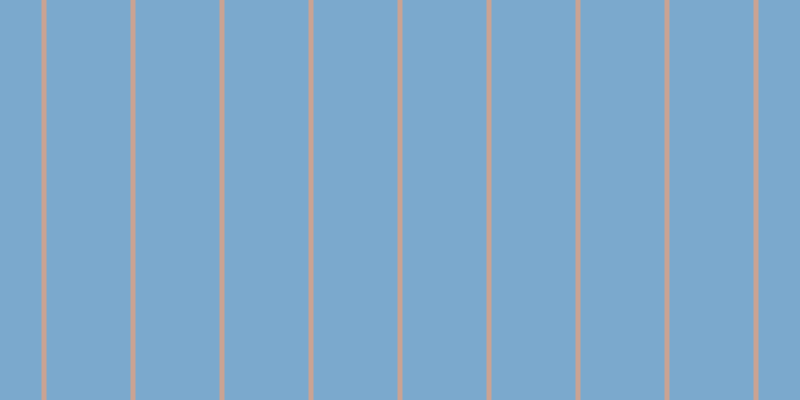 #7ba9cd, #caa393 vertical lines, five pixels wide, eighty-four pixels apart