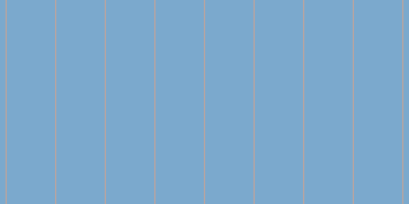 #7ba9cd, #caa393 vertical lines, two pixels wide, ninety-five pixels apart