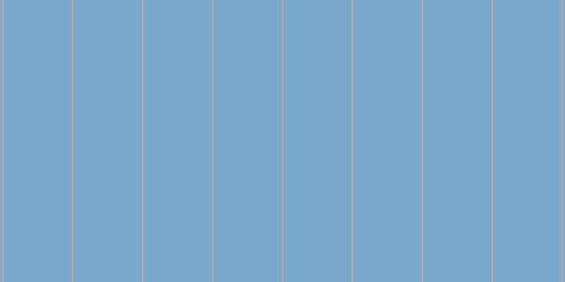 #7ba9cd, #caa393 vertical lines, two pixels wide, ninety-seven pixels apart