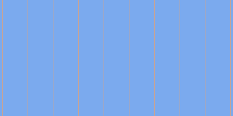 #7baaee, #caa393 vertical lines, two pixels wide, eighty-five pixels apart