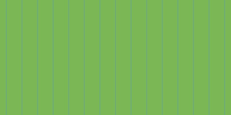 #7bb855, #67a393 vertical lines, two pixels wide, fifty-two pixels apart