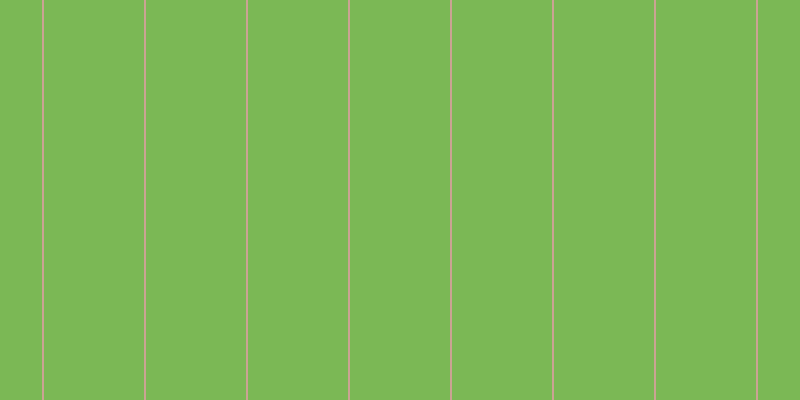 #7bb855, #caa393 vertical lines, two pixels wide, one hundred pixels apart