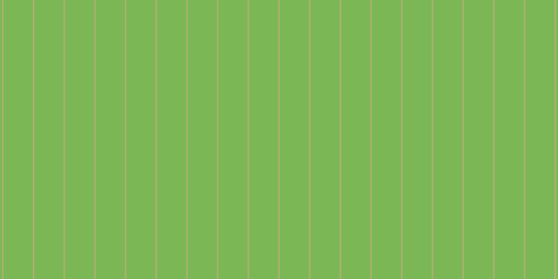 #7bb855, #eba393 vertical lines, one pixels wide, forty-three pixels apart