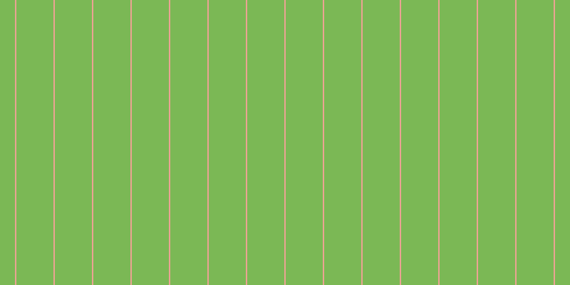 #7bb855, #eba393 vertical lines, two pixels wide, fifty-two pixels apart