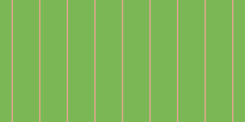 #7bb855, #eba393 vertical lines, four pixels wide, eighty-six pixels apart