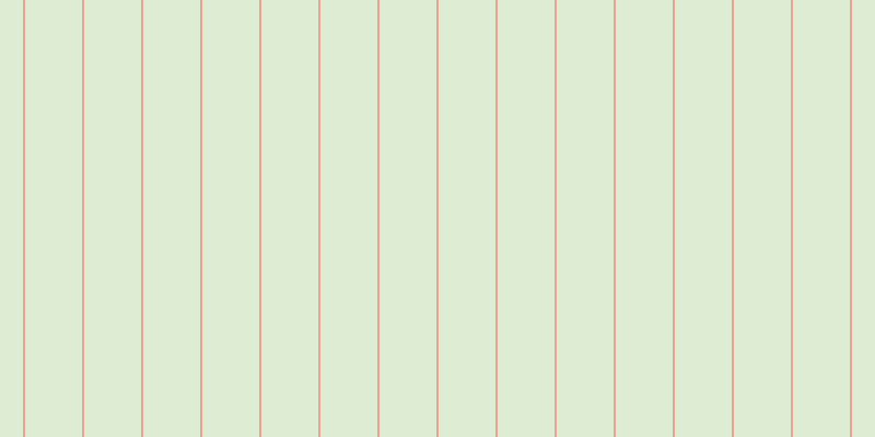#7bb855 (25%), #eba393 vertical lines, two pixels wide, fifty-two pixels apart