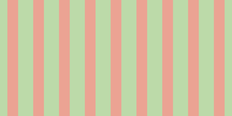 #7bb855 (50%), #eba393 vertical lines, thirty-seven pixels wide, fifty-two pixels apart