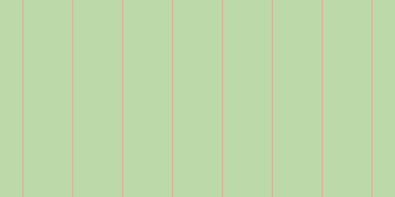 #7bb855 (50%), #eba393 vertical lines, two pixels wide, ninety-nine pixels apart