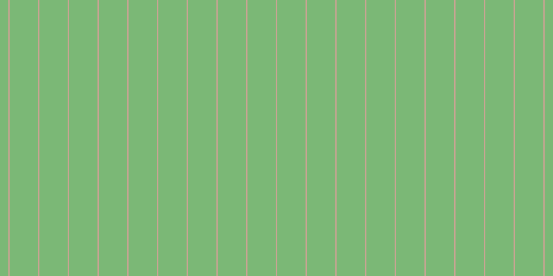 #7bb876, #caa393 vertical lines, two pixels wide, forty-one pixels apart