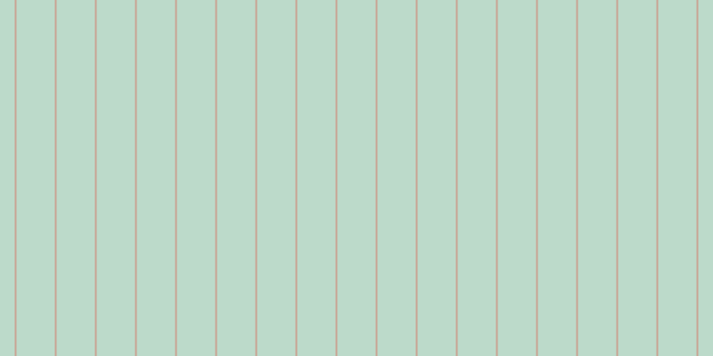 #7bb897 (50%), #caa393 vertical lines, two pixels wide, forty-three pixels apart