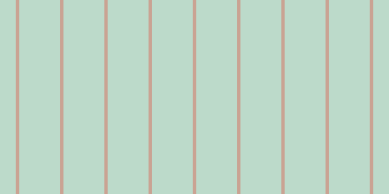 #7bb897 (50%), #caa393 vertical lines, seven pixels wide, eighty-four pixels apart