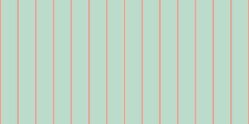 #7bb897 (50%), #eba393 vertical lines, five pixels wide, fifty-two pixels apart