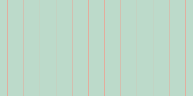 #7bb897 (50%), #eba393 vertical lines, two pixels wide, sixty-five pixels apart