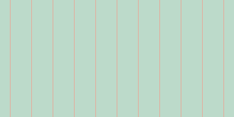 #7bb897 (50%), #eba393 vertical lines, two pixels wide, seventy-one pixels apart