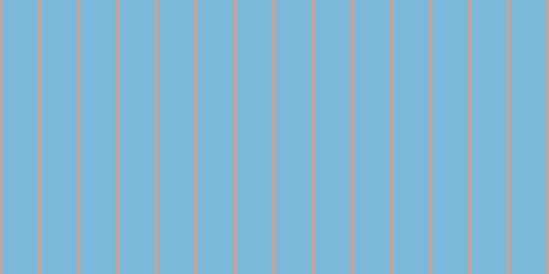 #7bb8d9, #caa393 vertical lines, five pixels wide, fifty-two pixels apart