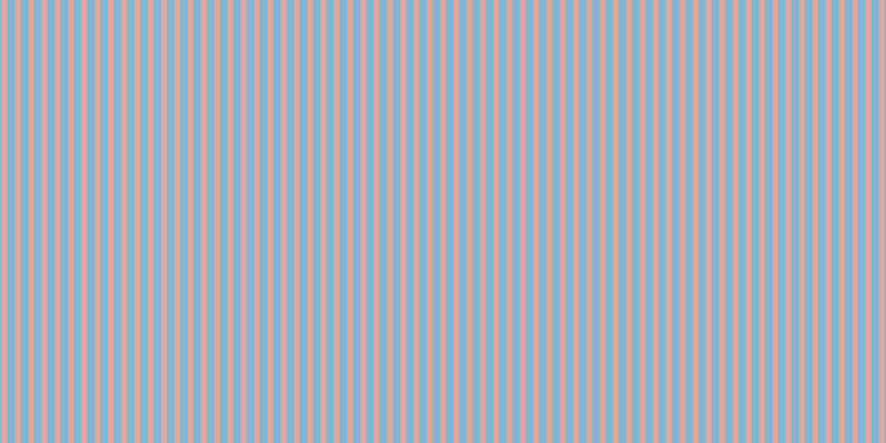 #7bb8d9, #eba393 vertical lines, five pixels wide, seven pixels apart