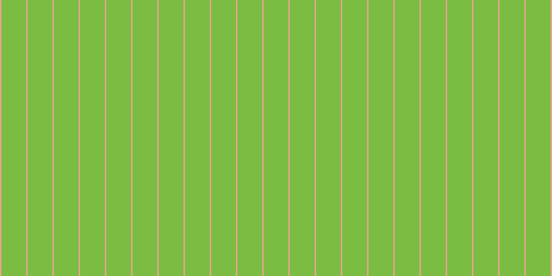 #7bbd42, #eba393 vertical lines, two pixels wide, thirty-six pixels apart