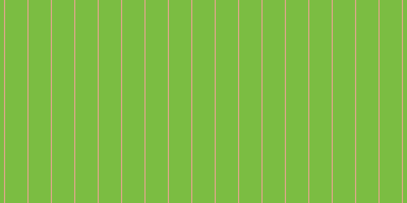 #7bbd42, #eba393 vertical lines, two pixels wide, forty-four pixels apart